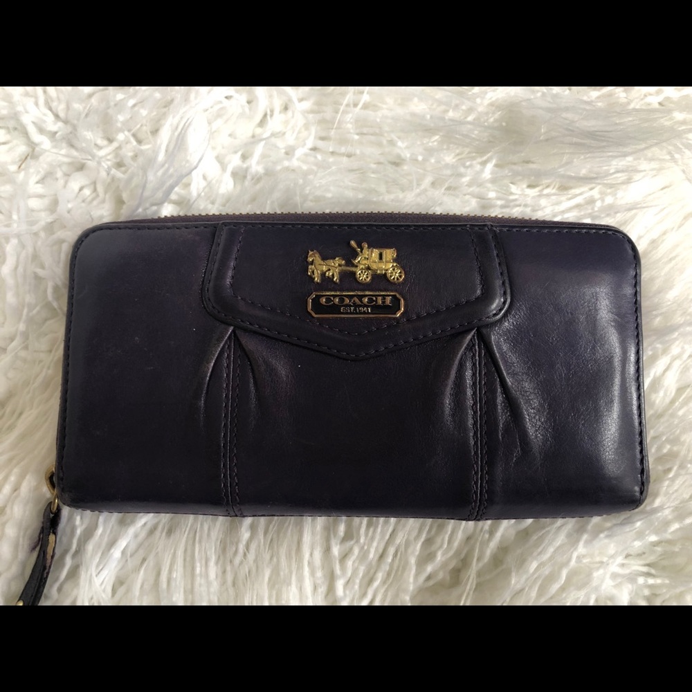 Purple Coach Wallet (women’s)